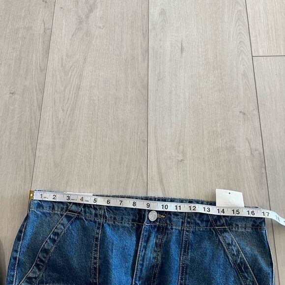 Forever 21 women low rise wide leg jeans size 30 - Picture 6 of 10